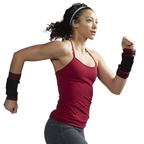 11) SPRI Wrist Weights Adjustable Arm Weights Set for Women & Men (3lb Set - Two 1.5lb Weights)