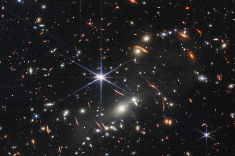 NASA's James Webb Space Telescope captured an image of galaxy cluster SMACS 0723.