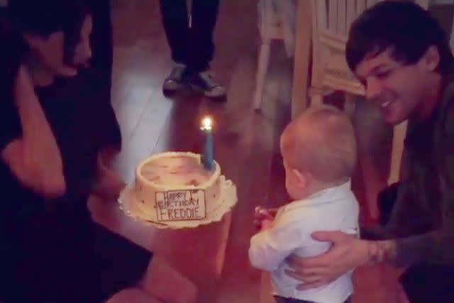 Briana Jungwirth/Instagram Louis Tomlinson celebrating his son Freddie's 1st birthday in 2017.