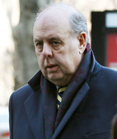 FILE PHOTO: John Dowd leaves federal court after a hearing in New York, NY, U.S., February 16, 2011. REUTERS/Shannon Stapleton/File Photo