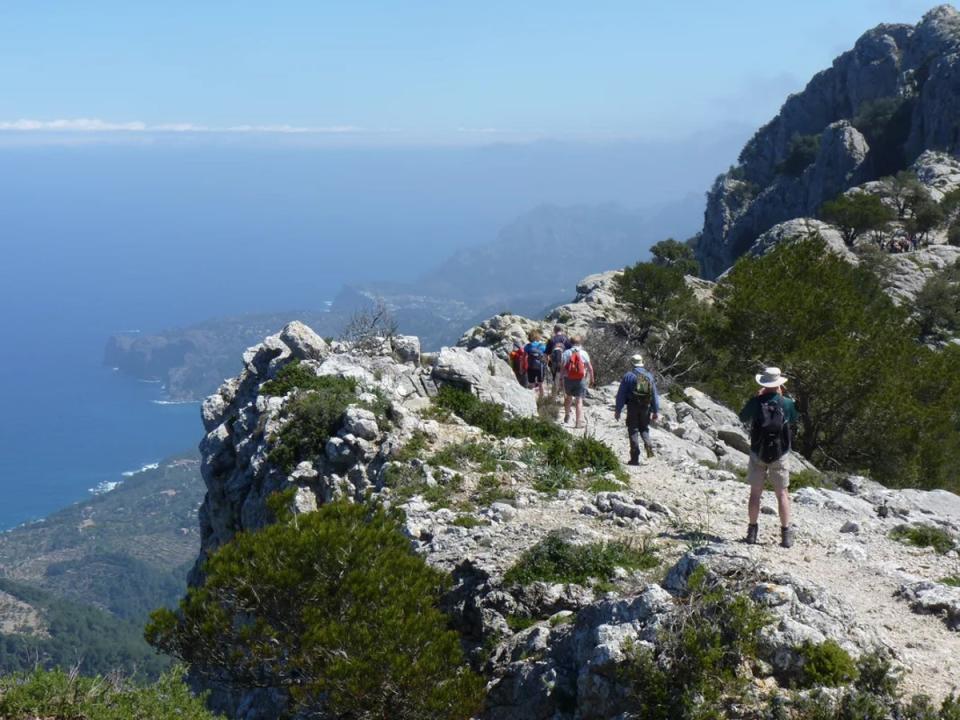 The walks from Mallorca's San Telmo are epic – and can be tackled on trip with likeminded solos (Ramble Worldwide)