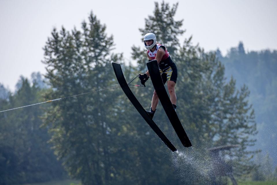 Solie Stenger, born in Chambersburg and currently from Gettysburg, is a premiere young water skier, competing at events all around the world