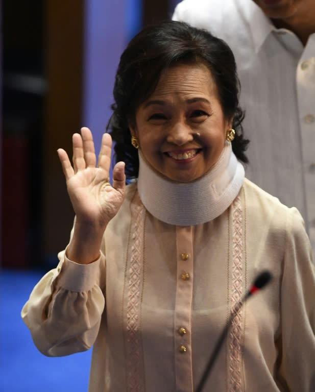 Gloria Arroyo (pictured) was jailed in 2011 under the administration of then president Benigno Aquino, who sought to make his predecessor a high-profile scalp of his anti-corruption campaign