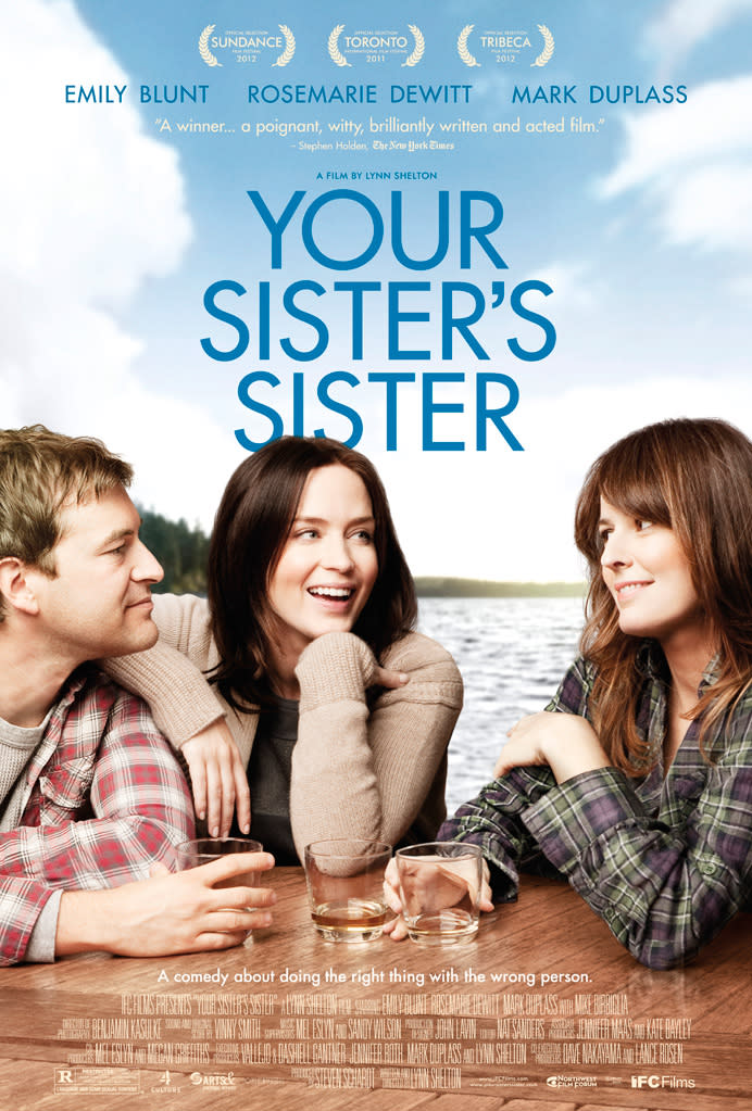 Mark Duplass, Emily Blunt and Rosemarie DeWitt in IFC Films' "Your Sister's Sister" - 2012