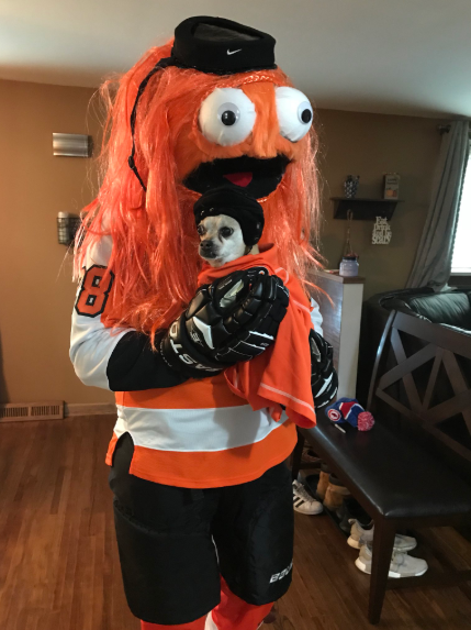 Gritty Mascot Head