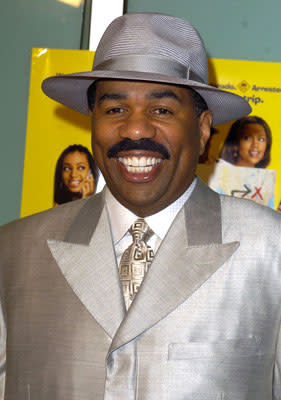 Steve Harvey at the L.A. premiere of Fox Searchlight's Johnson Family Vacation