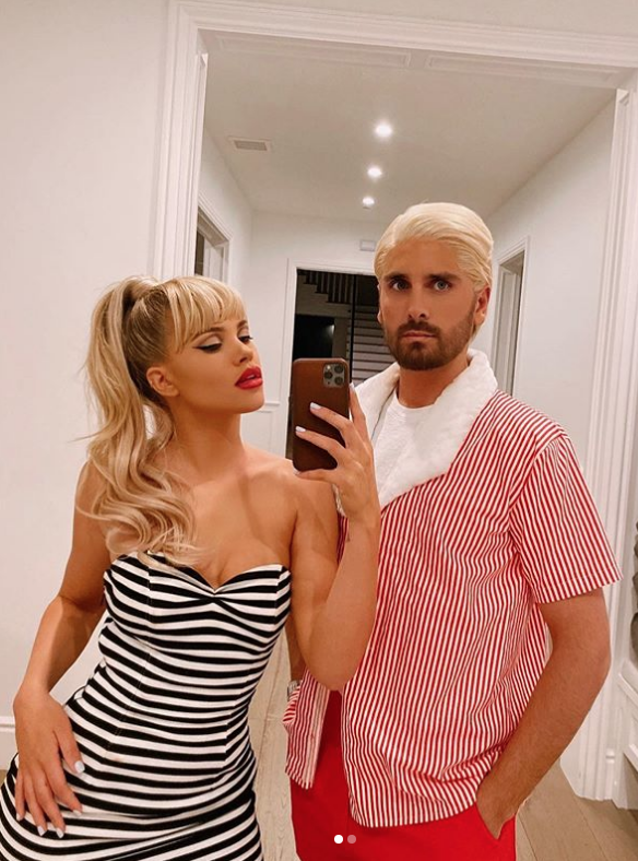 Scott Disick and Sofia Richie - Vintage Ken and Barbie