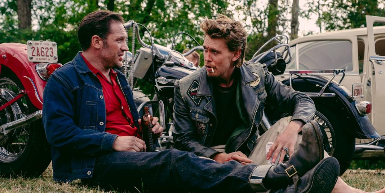 tom hardy, austin butler, the bikeriders