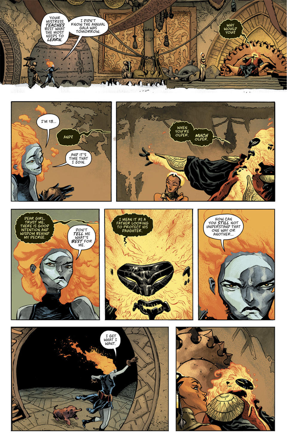 Pages from The Sacrificers #1