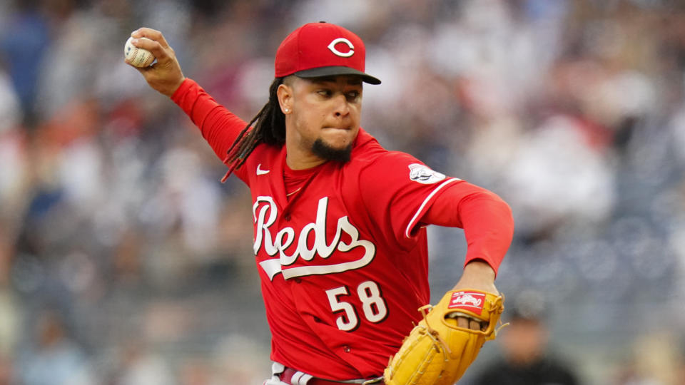 Cincinnati Reds ace Luis Castillo is expected to move before MLB's Aug. 2 trade deadline. (AP Photo/Frank Franklin II)