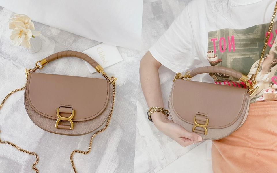 Chloé marcie chain flap bag NT.62,100 Photo Via:Chloé