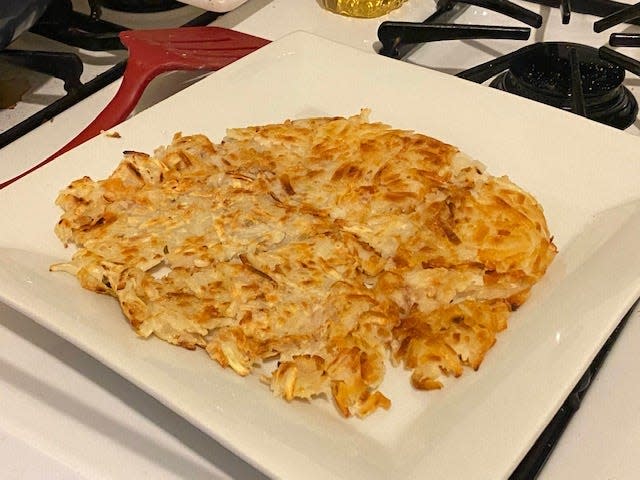 I Tried Ina Garten's Waffle Iron Hash Browns