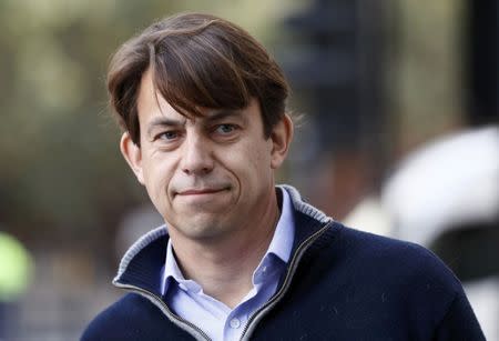 Carl Rogberg former Finance Director UK for Tesco Stores Limited arrives at Westminster Magistrates Court in London, Britain September 22, 2016. REUTERS/Stefan Wermuth