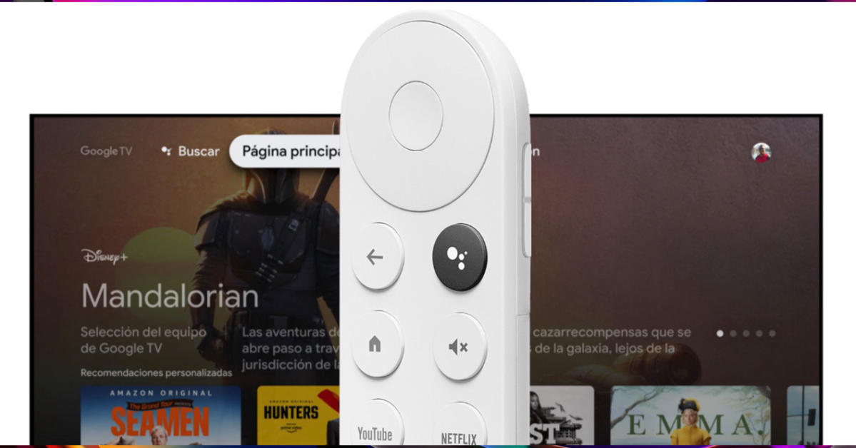 Google - Chromecast con Google TV (4K), Entretenimiento en streaming, en tu  TV y con búsqueda por