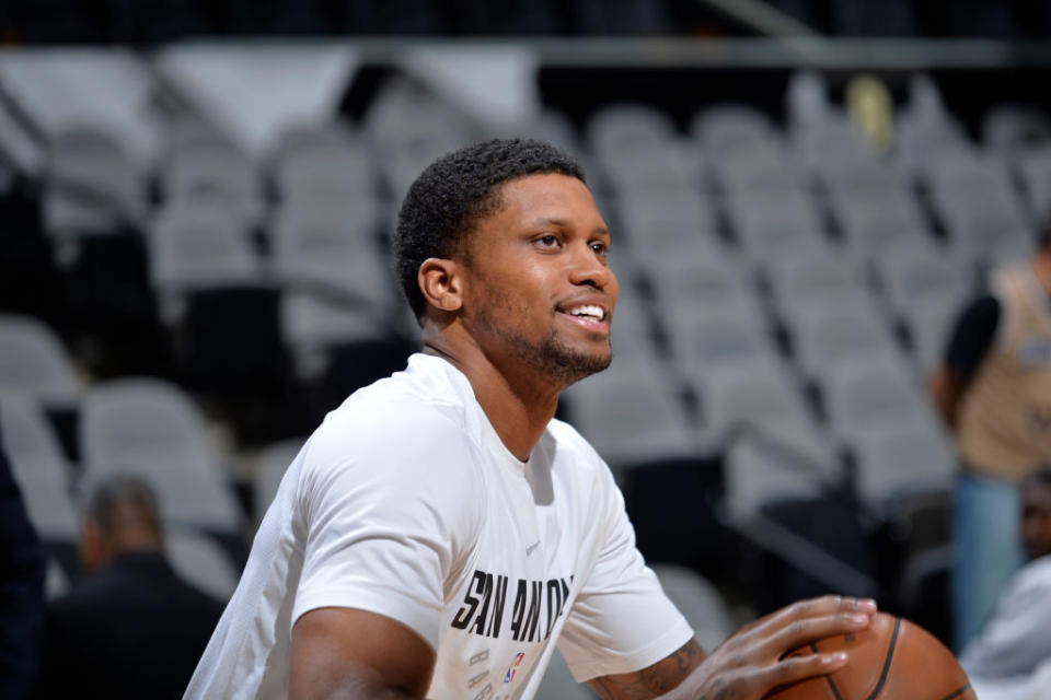 Rudy Gay will reportedly decline his $8.8 million player option with the San Antonio Spurs next season. (Getty Images)