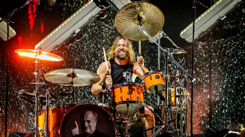 Taylor Hawkins tocando con Foo Fighters el pasado 4 de marzo, en Geelong, Australia.