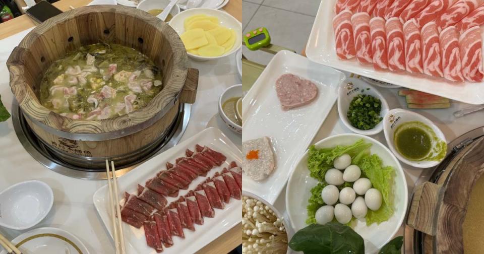 Xiangshan Fish Steamboat - Steamboat ingredients
