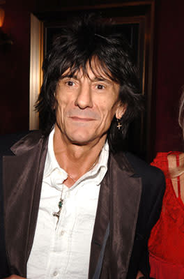 Ron Wood at the New York premiere of Warner Bros. Pictures' The Departed