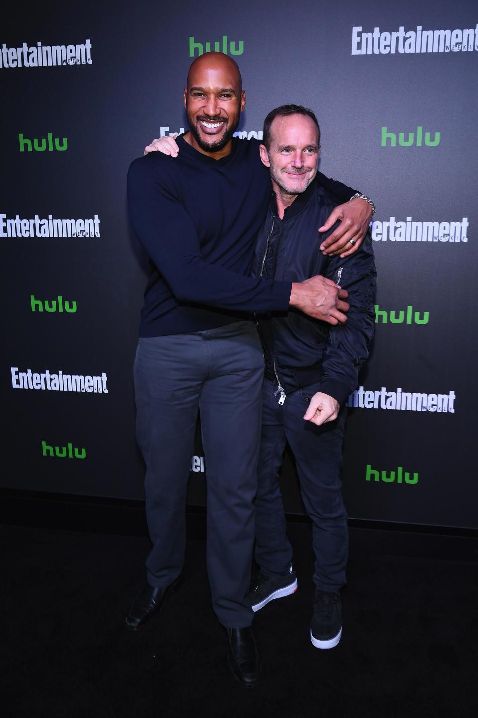 Henry Simmons and Clark Gregg