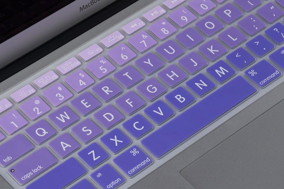 63) Lavender Ombre Keyboard Cover