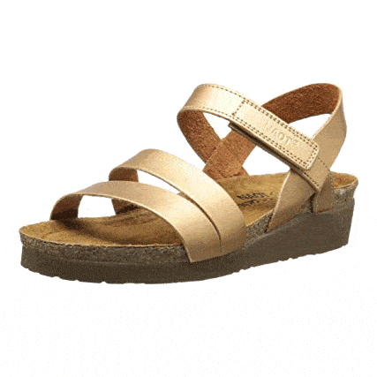 <p><strong>NAOT</strong></p><p>amazon.com</p><p><strong>$139.95</strong></p><p>These sandals are a must if you are constantly on the go. The cork and latex footbed is <strong>designed to fit your arch without a long break-in period</strong>; plus, it's wrapped in suede that will adjust to your specific foot shape. These stylish sandals come in nearly 40 colors, including sea green, black patent leather and silver. Whether you are touring the sights all day or dancing all night, these luxe walking sandals will keep up with whatever adventure you have planned next.</p>