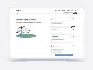 TrueCar Trade and Payments Badging on the TrueCar Marketplace