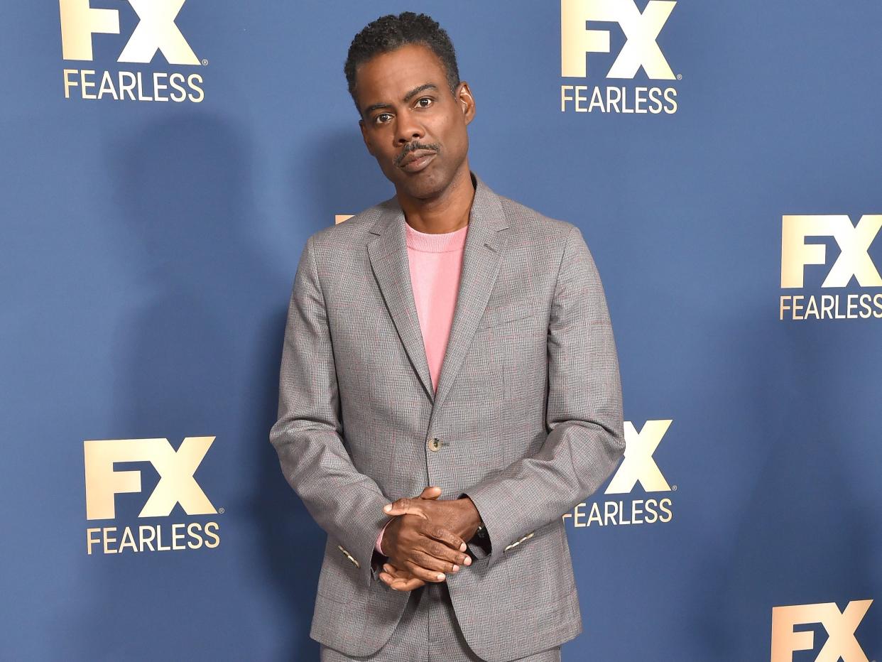 Chris Rock reveals he increased therapy sessions amid pandemic  (AFP via Getty Images)