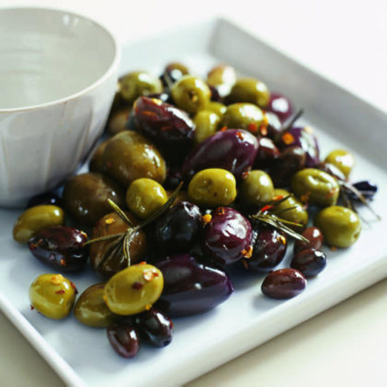 Warm Rosemary Olives