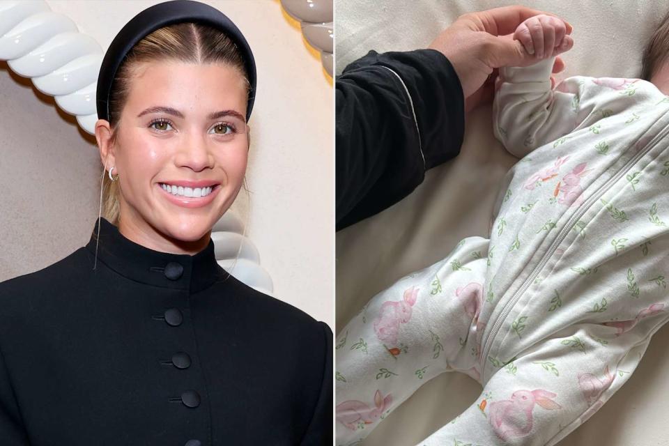 <p> Cindy Ord/Getty; Sofia Grainge/Instagram</p> Sofia Richie Grainge and her daughter, Eloise