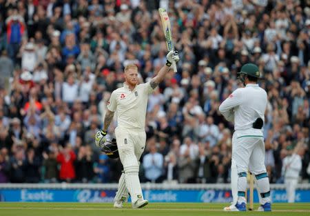 Cricket - England vs South Africa - Third Test - London, Britain - July 28, 2017 England's Ben Stokes celebrates his century Action Images via Reuters/Andrew Couldridge