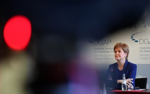 Nicola Sturgeon - Credit: &nbsp;HAYOUNG JEON/EPA-EFE/REX