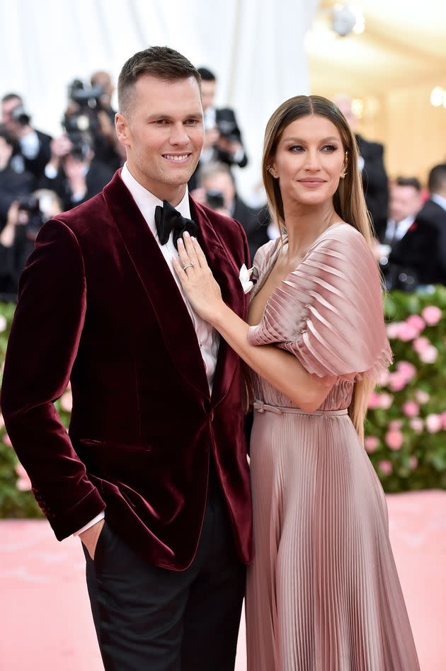 Tom Brady and Gisele Bündchen, pictured at the 2019 Met Gala, announced they had finalized their divorce last week. (Photo: Theo Wargo via Getty Images)