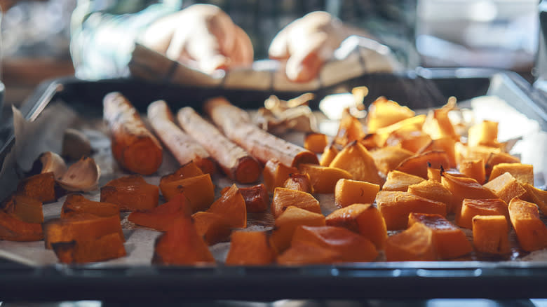 roasting pumpkin oven 