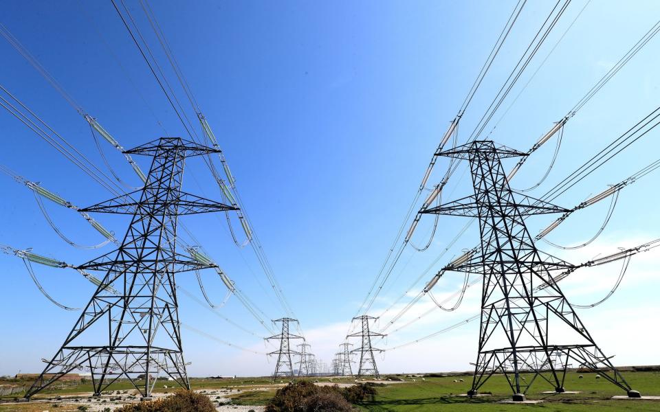  electricity pylons - Gareth Fuller/PA Wire