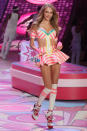 Cara Delevigne at the Victoria’s Secret Fashion Show 2012