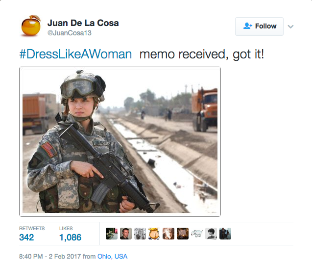 Avec #DressLikeAWoman, Twitter montre à Donald Trump comment s’habillent les femmes