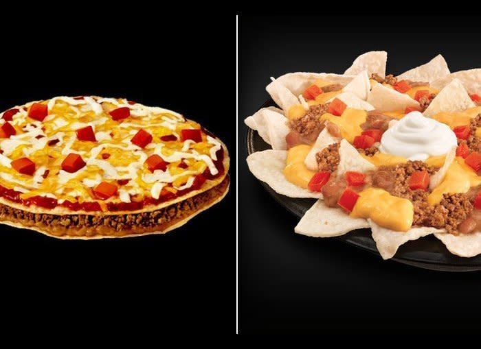 Want a side of Nachos Supreme with your Mexican Pizza? That’ll run you exactly 1,000 calories. Pick one or the other, or complement one of them with a Fresco Soft Taco, which contains 160 calories or less.   <em>Photo Credit: Taco Bell</em>  <a href=" http://www.thedailymeal.com/eat/what-does-1000-calories-look-different-fast-food-chains-slideshow?utm_source=huffington%2Bpost&utm_medium=partner&utm_campaign=calories" target="_hplink"><strong>Click Here to See More of What Does 1,000 Calories Look Like at Different Fast Food Chains</strong></a> 