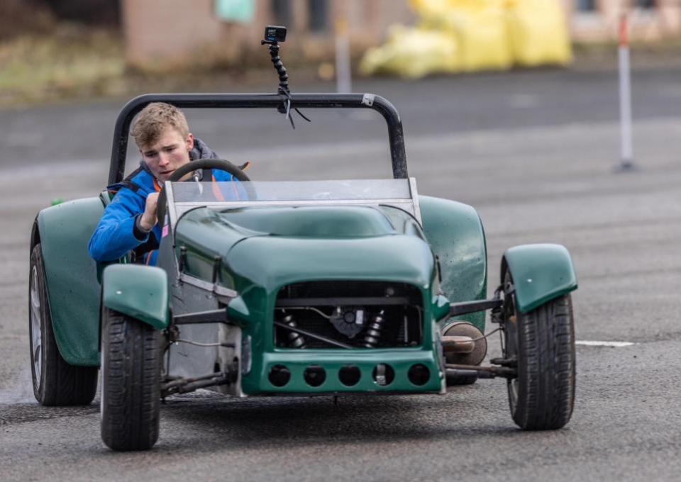 The Northern Echo: Plum Pudding Auto Test run by Hartlepool and Districk Motor Club