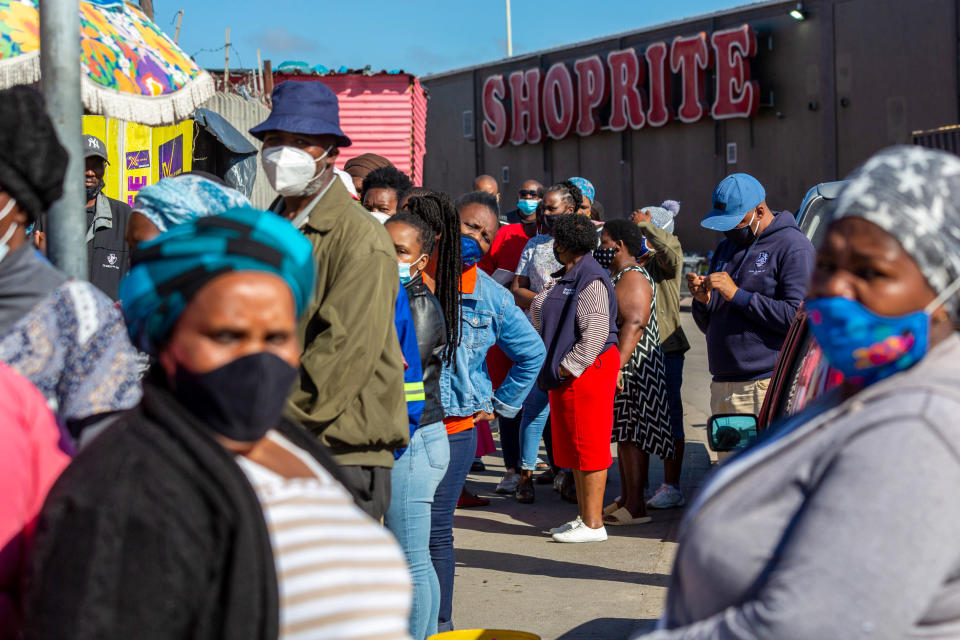 South African Vaccinations as Johnson & Johnson Weigh Booster Shot Trial (Dwayne Senior / Bloomberg via Getty Images)