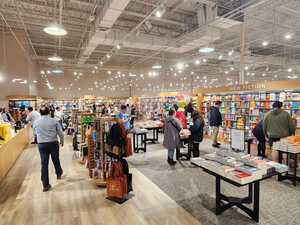 Barnes & Noble opened a new bookstore at 6090 Garners Ferry Road in Columbia on March 6, 2024.