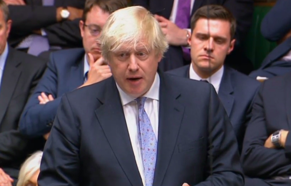 <em>Boris Johnson lashed out at the Government for ‘dithering’ over its Brexit negotiations (PA)</em>