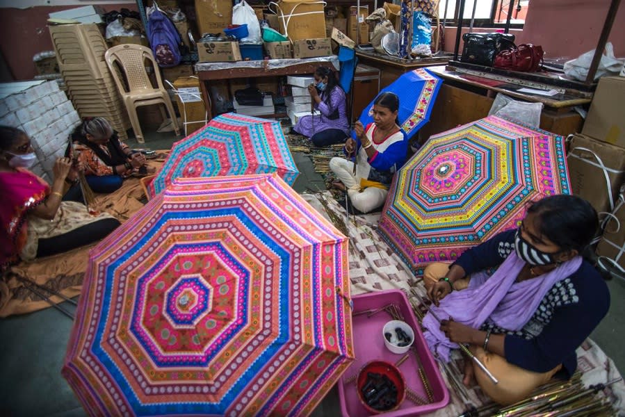 Social Media has helped create awareness about Nethra umbrellas.This year too they have received orders for nearly 25000 umbrellas out of the available inventory of 50.000 umbrellas