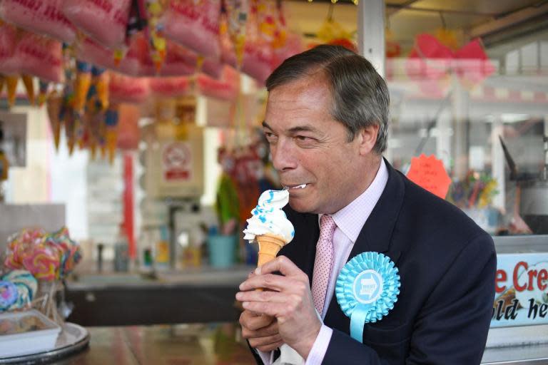 Police tell McDonald's not to sell milkshakes ahead of Nigel Farage rally