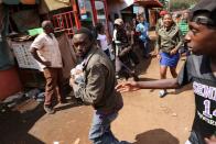 Clashes erupt after Kenyan police officer shot dead several people and himself in a rampage attack, in Nairobi