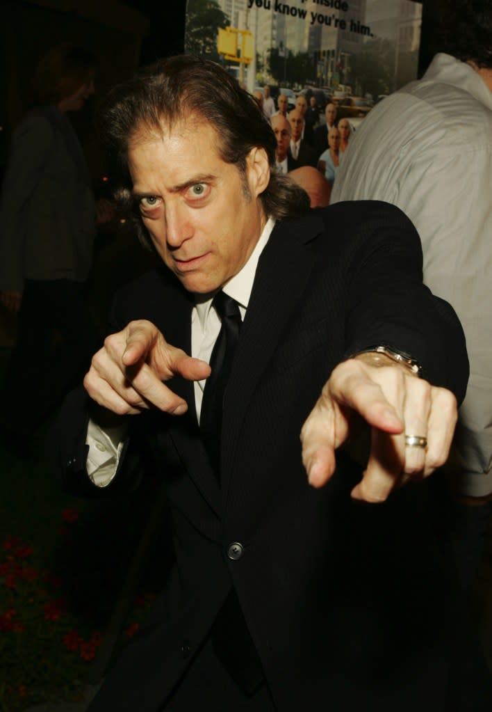 Richard Lewis was diagnosed with Parkinson’s disease last year. WireImage