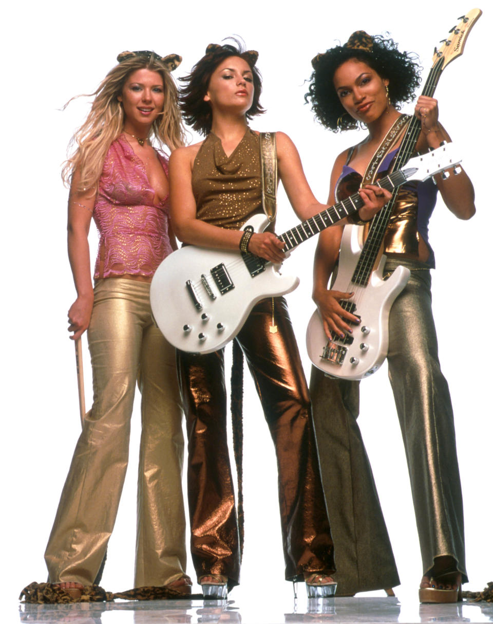 Tara Reid, Rachael Leigh Cook and Rosario Dawson played the title band in the 2001 movie 