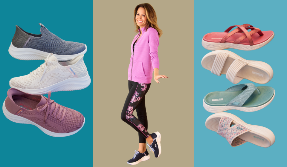 Skechers sneakers and sandals for Mother's Day