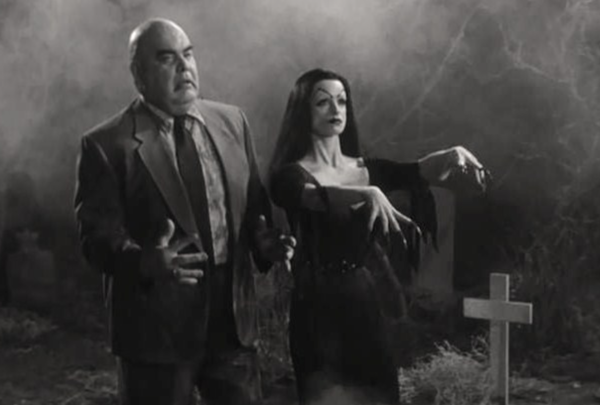 George 'The Animal' Steele with Lisa Marie in 1994's 'Ed Wood' (credit: Disney)