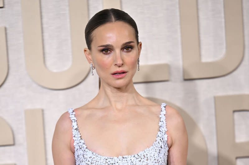 Natalie Portman attends the Golden Globe Awards in January. File Photo by Chris Chew/UPI