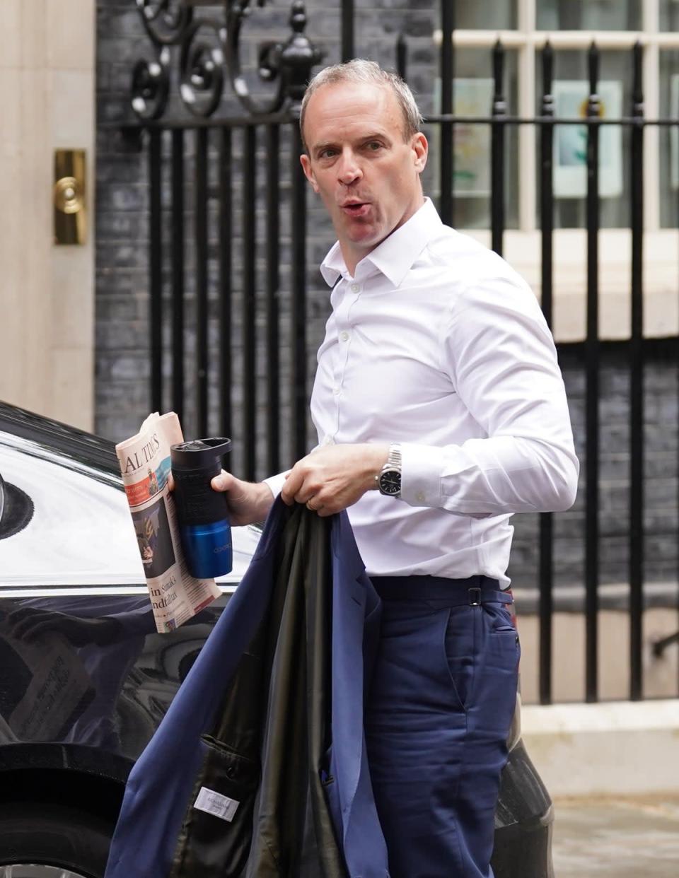 Justice Minister and Deputy Prime Minister Dominic Raab (Stefan Rousseau/PA) (PA Wire)